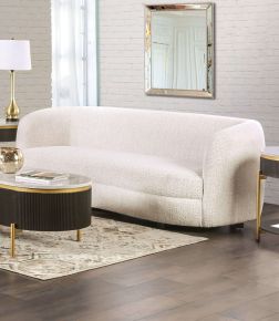 Furniture of America FM61003WH-SF Versoix - Sofa - Off-White