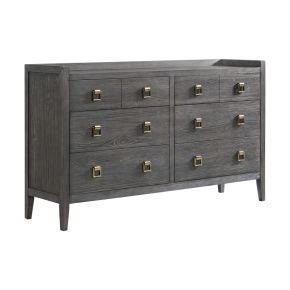 Intercon PO-BR-N9506-BDL-C Portia - Drawer Dresser - Brushed Brindle