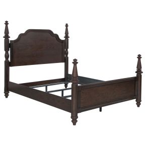 Coaster Fine Furniture 223631QB3 Andover - Queen Side Rails & Slats, Box 3 of 3 - Dark Oak