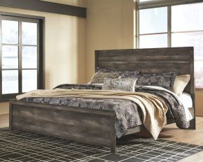 Signature Design by Ashley® B440/72/97 Wynnlow - Gray - King Panel Bed