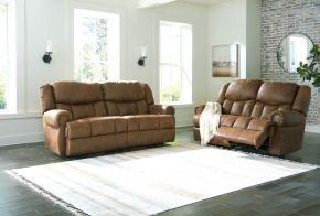 Signature Design by Ashley® 44704/47/74 Boothbay - Auburn - 2 Pc. - Power Reclining Sofa, Power Reclining Loveseat