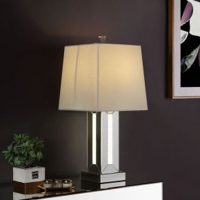 ACME 40223 Noralie - Table Lamp - Mirrored & Faux Stones - 32"