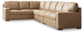 Signature Design by Ashley® 38006S5 Bandon - 4-Piece Sectional With Raf Loveseat - Toffee