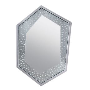 ACME 97570 Nysa - Accent Mirror - Mirrored & Faux Crystals
