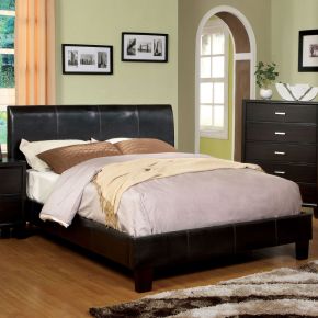 Furniture of America CM7007EK-BED Villa Park - Eastern King Bed - Espresso