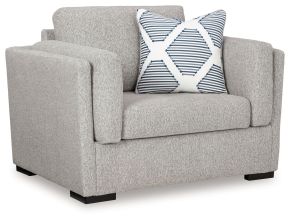 Benchcraft® 5450323 Benchcraft® 5450323 Evansley - Chair And A Half - Pewter