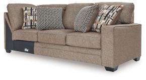 Signature Design by Ashley® 9820167 Cannonbrook - Raf Sofa With Corner Wedge - Nutmeg