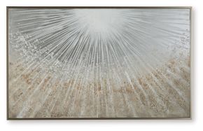 Signature Design by Ashley® A8000501 Waldard - Wall Art - Gray / Taupe / White