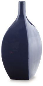 Ashley Furniture A2900032 Abtinson - Vase - 12" - Navy