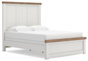 Benchcraft® B4615B4 Benchcraft® B4615B4 Savonport - Queen Panel Bed - White / Brown