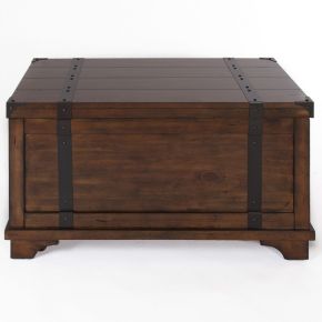 Liberty Furniture 316-OT1010 Aspen Skies - Storage Trunk - Dark Brown