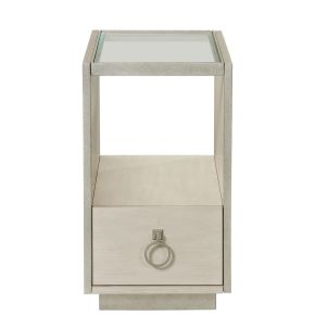 Riverside Furniture 50212 Maisie - Chairside Table - Champagne