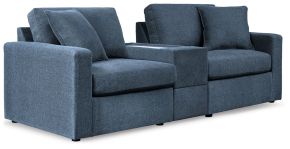 Signature Design by Ashley® 92121S3 Modmax - Ink - 3-Piece Sectional Sofa With Storage Console