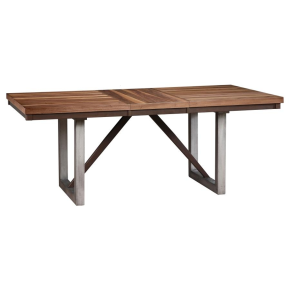 CoasterEssence 106581 Spring Creek - Extension Dining Table - Natural Walnut