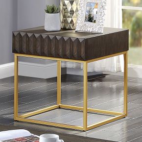 Furniture of America CM4545WN-E Augsburg - End Table