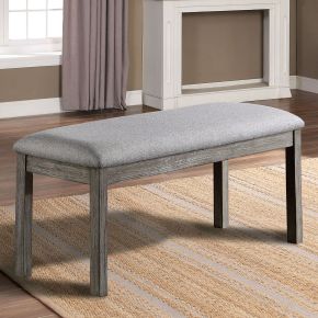 Furniture of America CM3542GY-BN Laquila - Bench - Gray