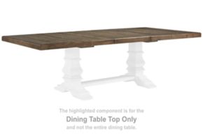 Signature Design by Ashley® D647-55T Bolanburg - RECT DRM Extension Table Top - Brown / Beige