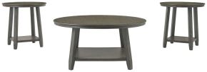 Ashley Furniture T188-13 Caitbrook - Occasional Table Set (Set of 3) - Gray