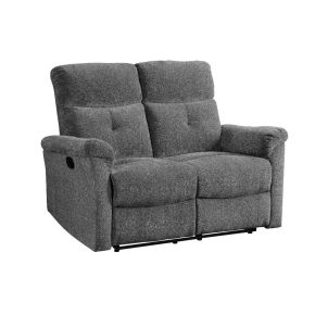 ACME 51816 Treyton - Motion Loveseat - Gray Chenille