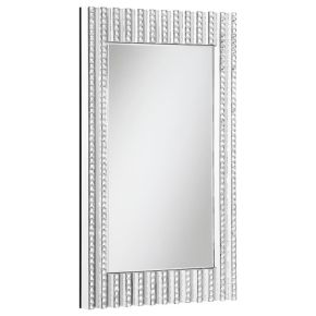 CoasterElevations 961614 Aideen - Acrylic Crystal Wall Mirror - Silver