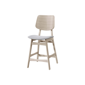 New Classic D1651W-22 Oscar - Counter Chair (Set of 2) - White Ash