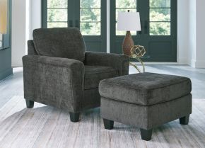 Benchcraft® 25206/20/14 Erinslane - 2 Pc. - Chair, Ottoman - Dusk