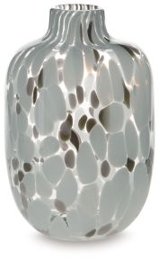 Signature Design by Ashley® A2000759 Keelton - Vase - 10" - White / Taupe / Pink