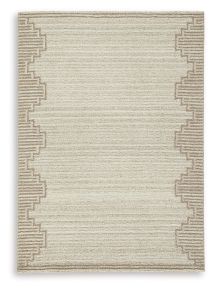 Signature Design by Ashley® R407302 Emorymore - 5' x 7' Rug - Brown / Beige