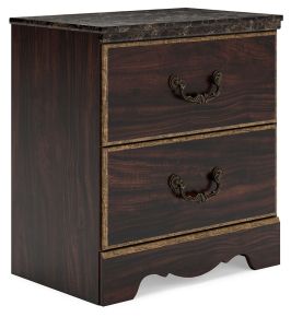 Signature Design by Ashley® B1055-92 Glosmount - Two-tone - Two Drawer Night Stand