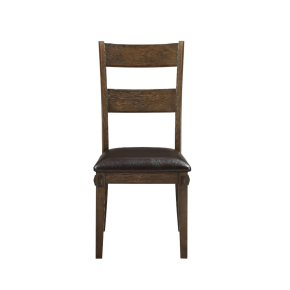 ACME 73162 Nabirye - Side Chair (Set of 2) - PU & Dark Oak