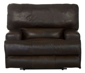 Catnapper 45807-1283/09-3083/09 Wembley - Italian Leather Match Lay Flat Recliner - Chocolate