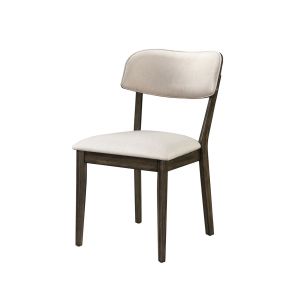 New Classic D1078-20 Rex - Open Back Dining Chair (Set of 2) - Brown And Beige