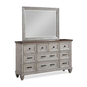 New Classic 00-2114-DM New Classic 00-2114-DM Mariana - Dresser & Mirror - Gray