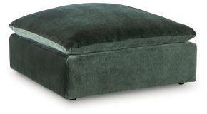 Benchcraft® 7800108 Carriage View - Oversized Accent Ottoman - Jade