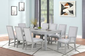 New Classic 40-D2442-D6C Fiona - Dining Table And 6 Chairs - Gray