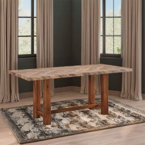 ACME DN04395 ACME DN04395 Gilsea - Dining Table - Brown Finish