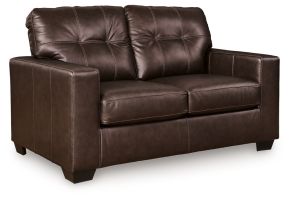 Signature Design by Ashley® 2170635 Santorine - Loveseat - Dark Brown