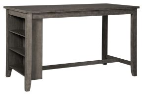 Ashley Furniture D388-13 Caitbrook - Rectangular Dining Room Counter Table - Gray