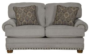 Jackson 324102-2010/18-2011/48 Singletary - Loveseat - Nickel