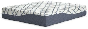Sierra Sleep® by Ashley M42751 14 Inch Chime Elite 2.0 - California King Mattress - White / Blue