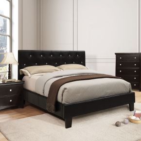 Furniture of America CM7949BK-EK-BED Velen - Eastern King Bed - Black