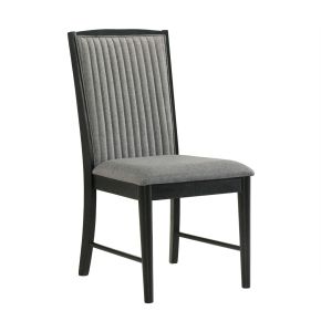 New Classic D1434-20 Skyline - Dining Side Chair (Set of 2) - Onyx