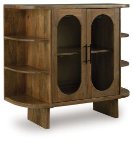 Signature Design by Ashley® A4000707 Niall - Accent Cabinet - Light Brown