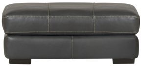 Jackson 450710-1273/58-3073/58 Marco - Leather Ottoman - Gunmetal