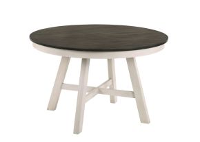New Classic D1903-11 Maisie - Round Table - White / Brown