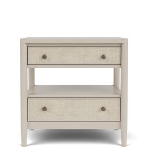 Riverside Furniture 37568 Laguna - 2 Drawer Nightstand - Beige