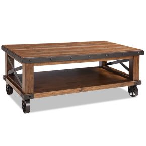 Intercon TS-TA-5028C-CYB-C Taos - Coffee Table With Casters - Canyon Brown