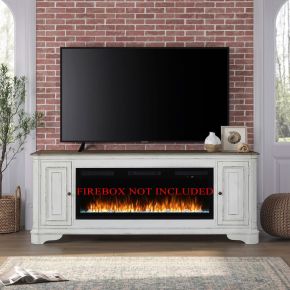 Liberty Furniture FIRE-244-TV82FTS Fireplace TV Consoles - 82" Fireplace TV Console FTS - Brown
