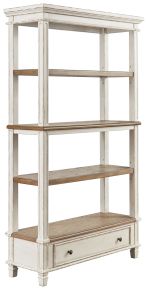 Signature Design by Ashley® H743-70 Realyn - Brown / White - Bookcase