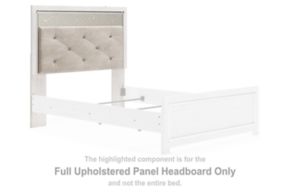 Signature Design by Ashley® B2640-87 Altyra - Full UPH Panel Headboard - White